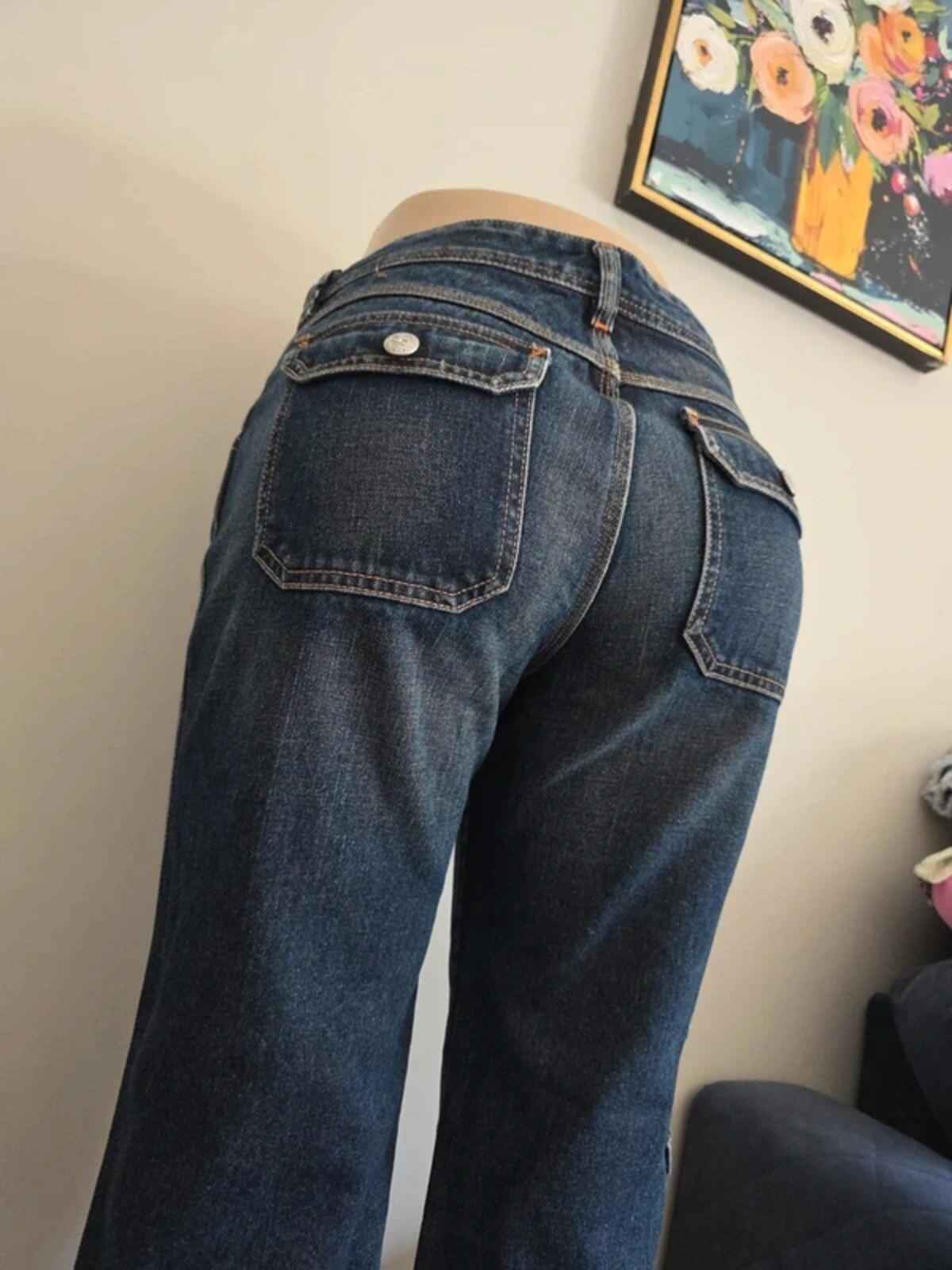 Diesel Mid Rise Baggy Vintage Y2K Jeans UK Size 8