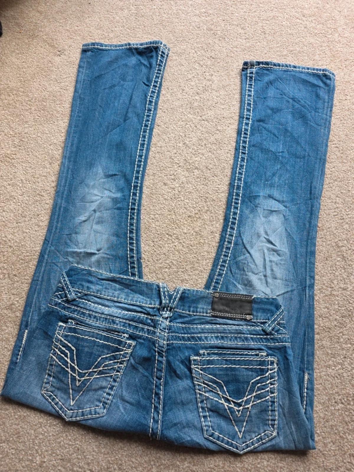 Vintage Y2K Vigoss Mid Rise Bootcut Jeans UK Size 14