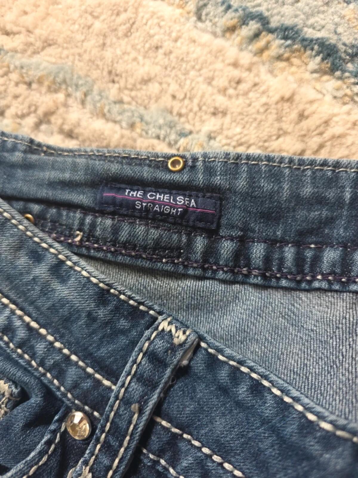 Vigoss Mid Rise Straight Relaxed Vintage Y2K Jeans UK Size 18
