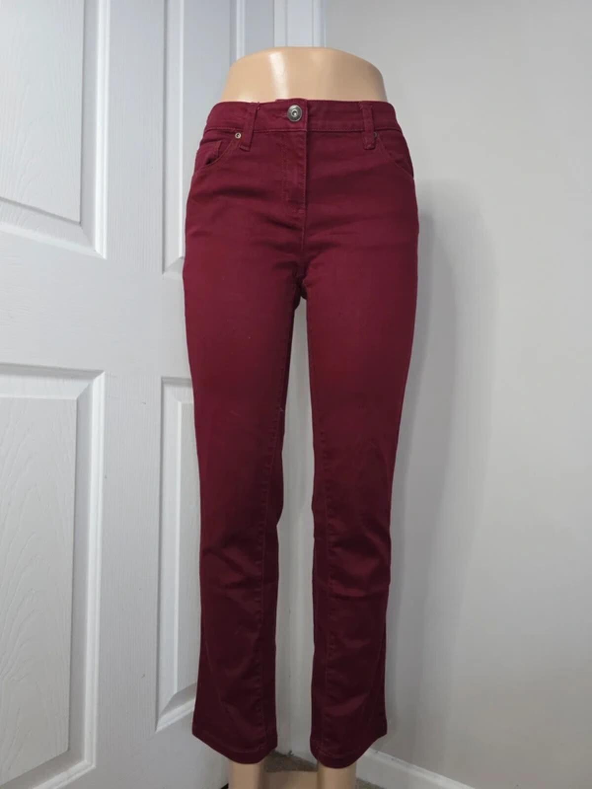 Cleo Mid Rise Straight Leg Jeans UK Size 8/10 Petite