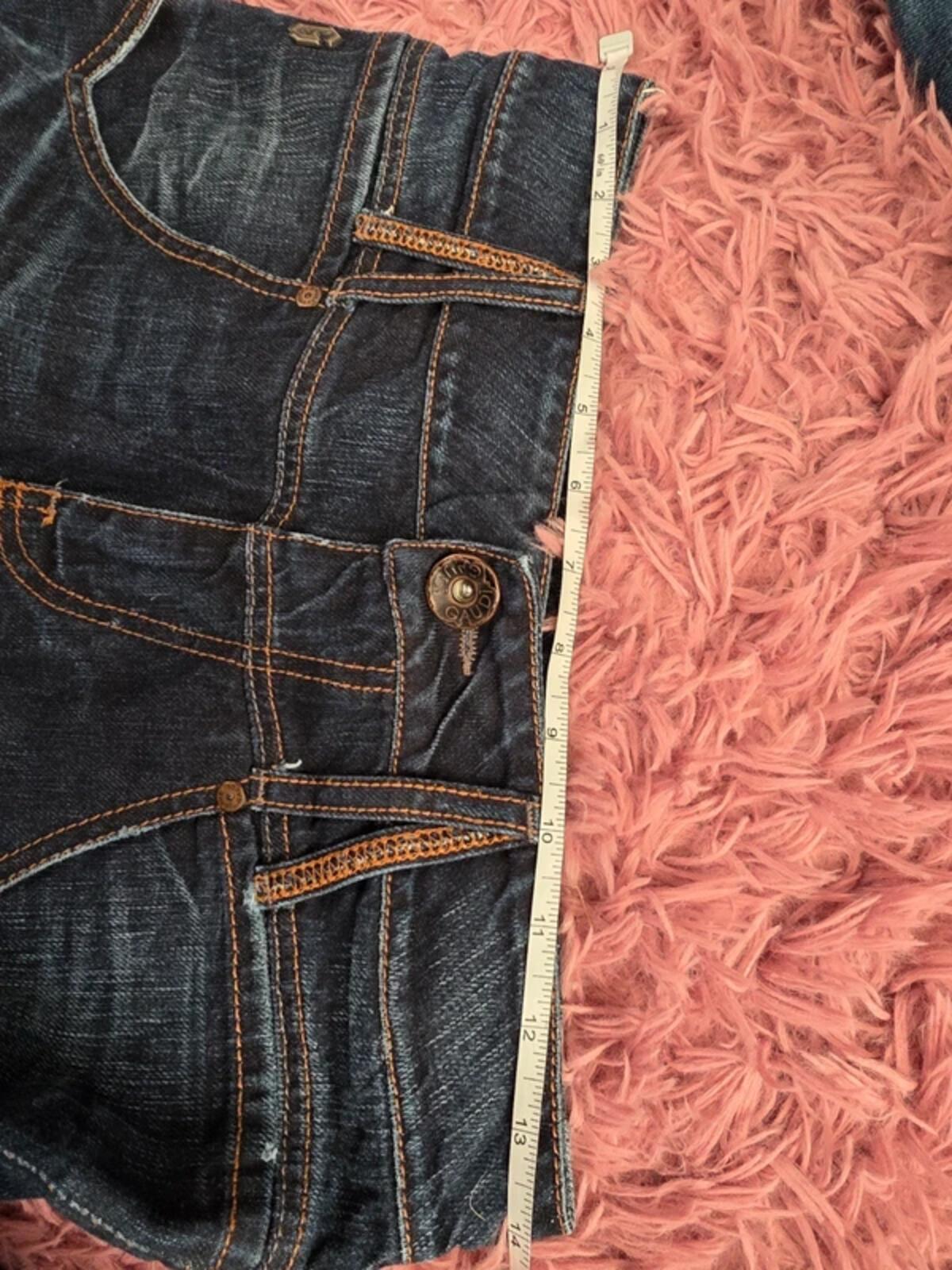 Gaudi Mid Rise Skinny Vintage Y2K Jeans UK Size 6
