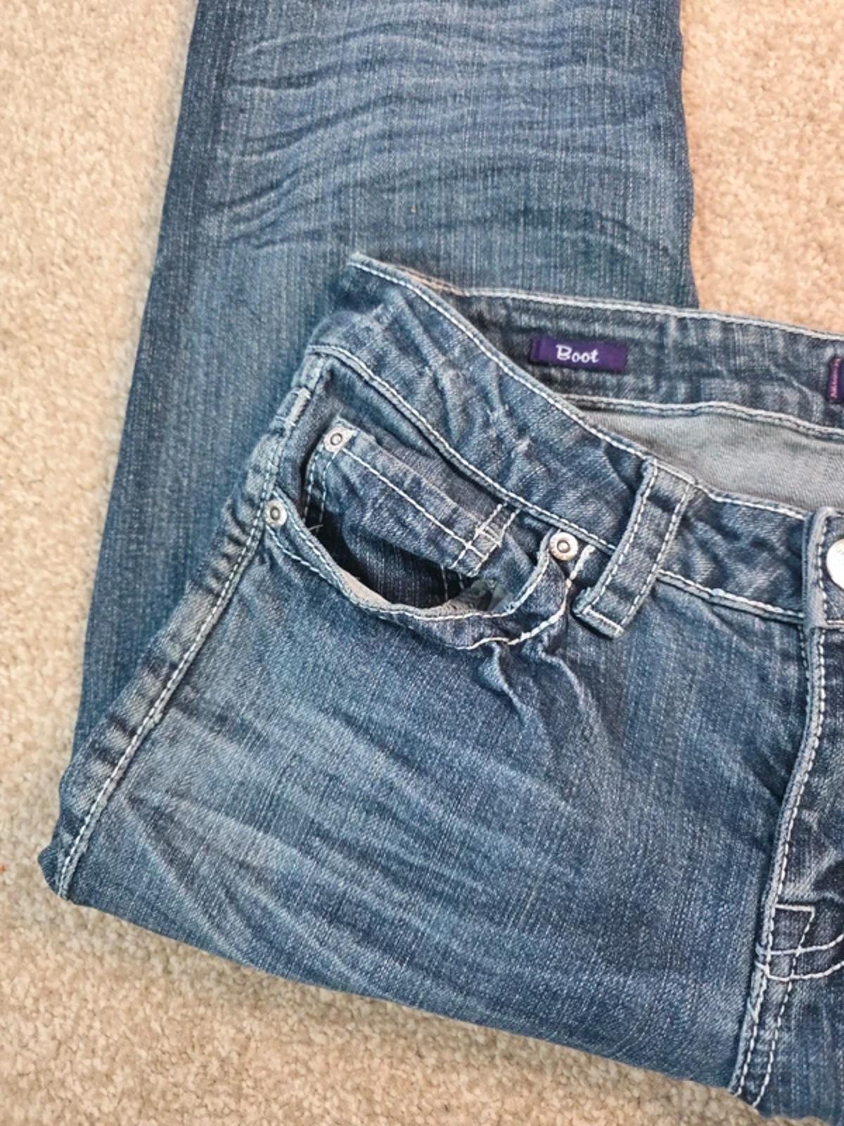 Vintage Y2K Vigoss Bootcut Jeans UK Size 12 Tall