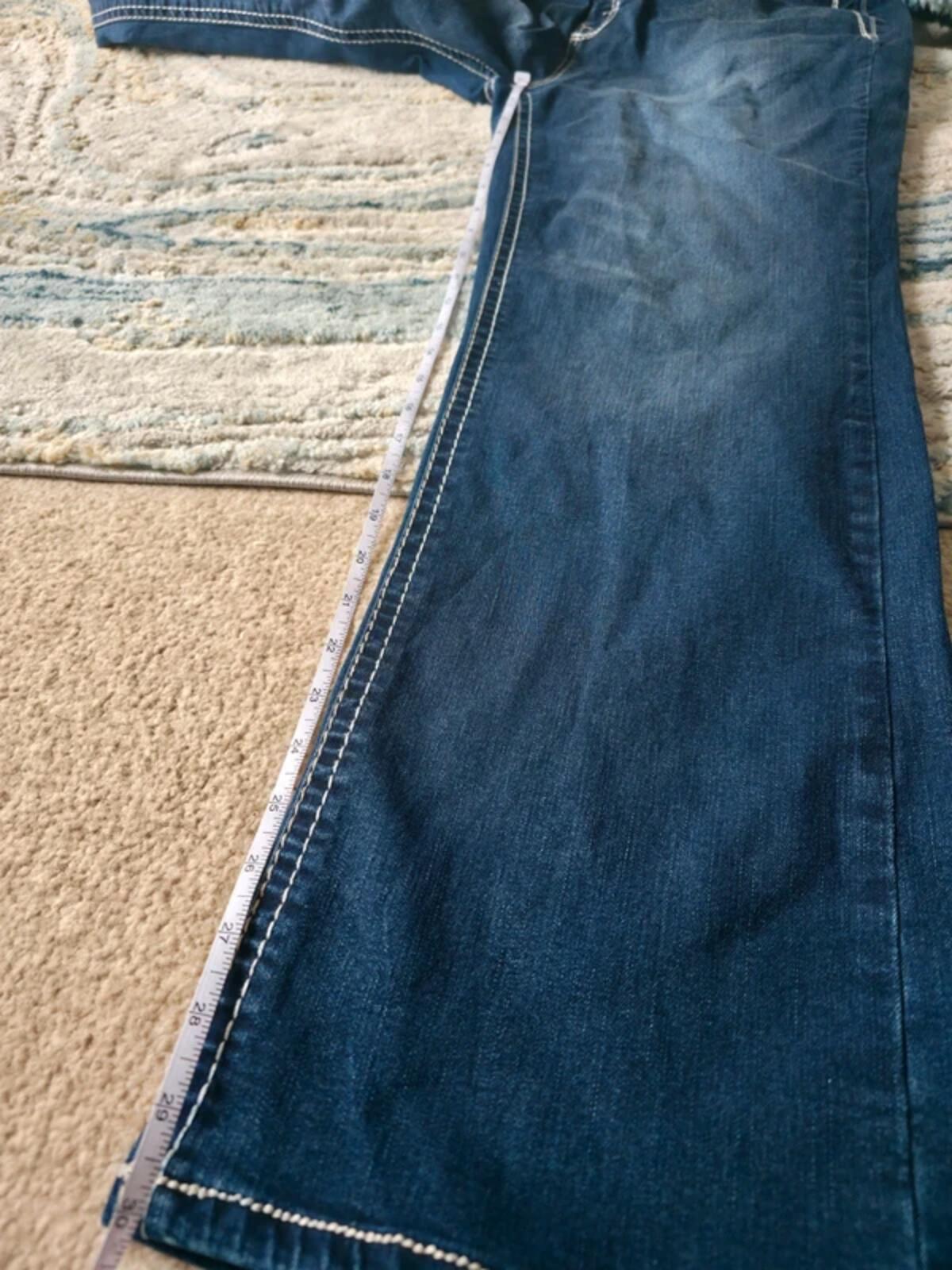 Wallflower Vintage Y2K High Rise Relaxed Bootcut Jeans UK Size 18 Petite