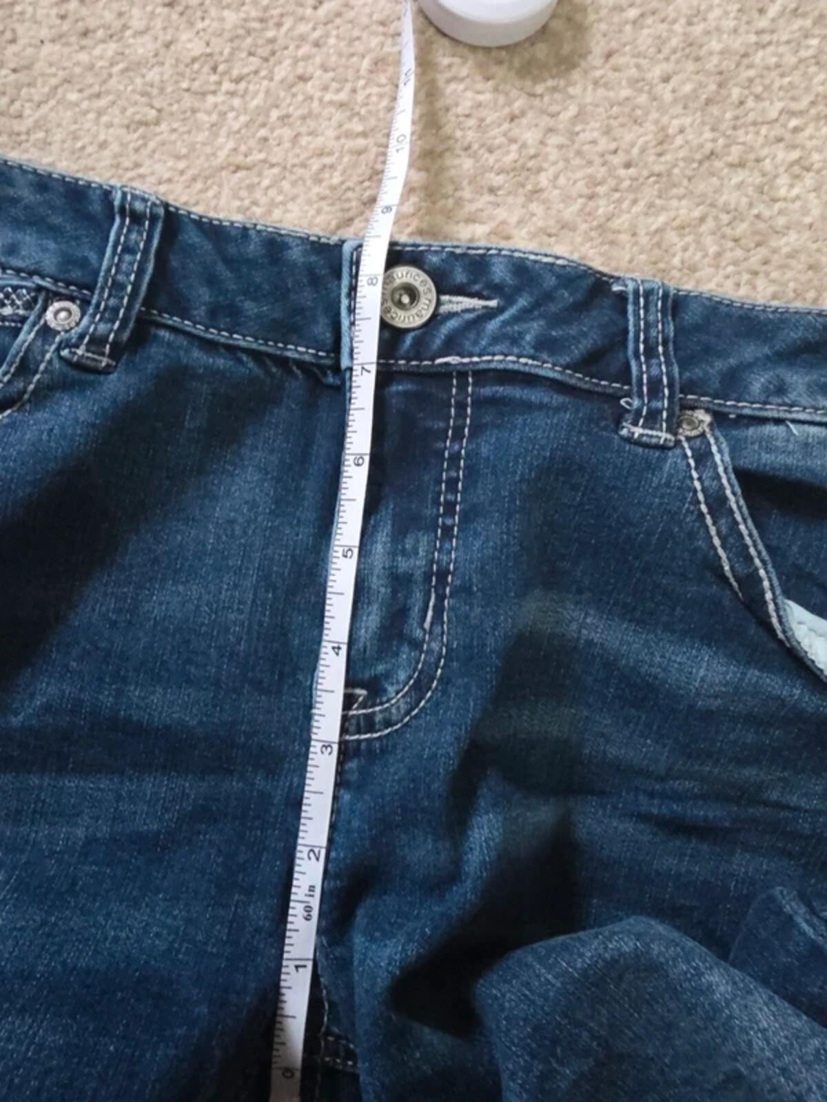 Maurices Mid Rise Bootcut Jeans UK Size 6/8 Vintage Y2K
