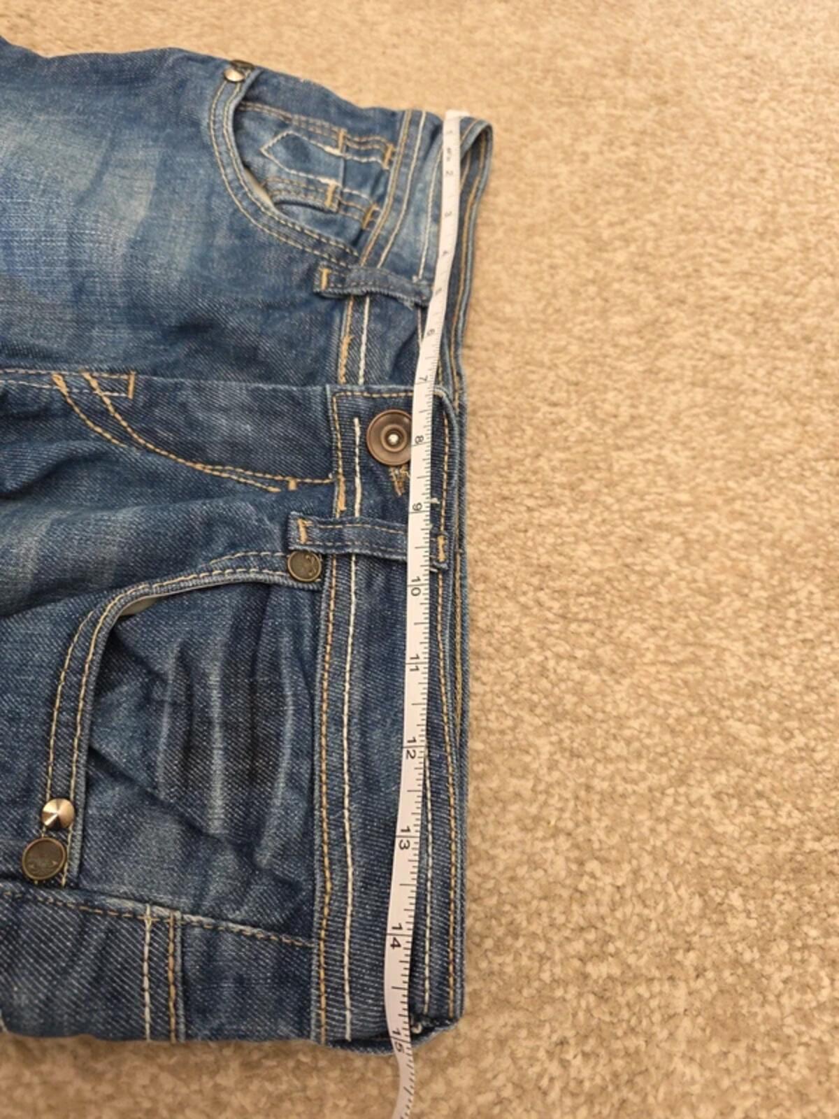 MGL Low Rise Straight Vintage Y2K Jeans UK Size 6