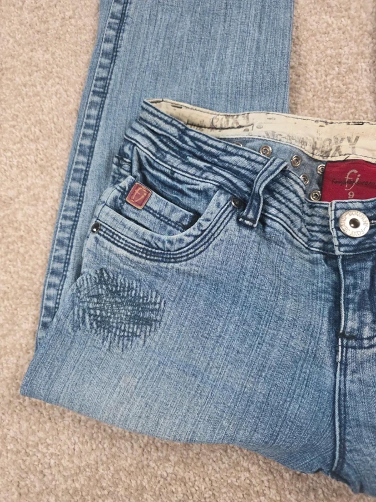 Y2K Foxy Low Rise Bootcut Jeans UK Size 10