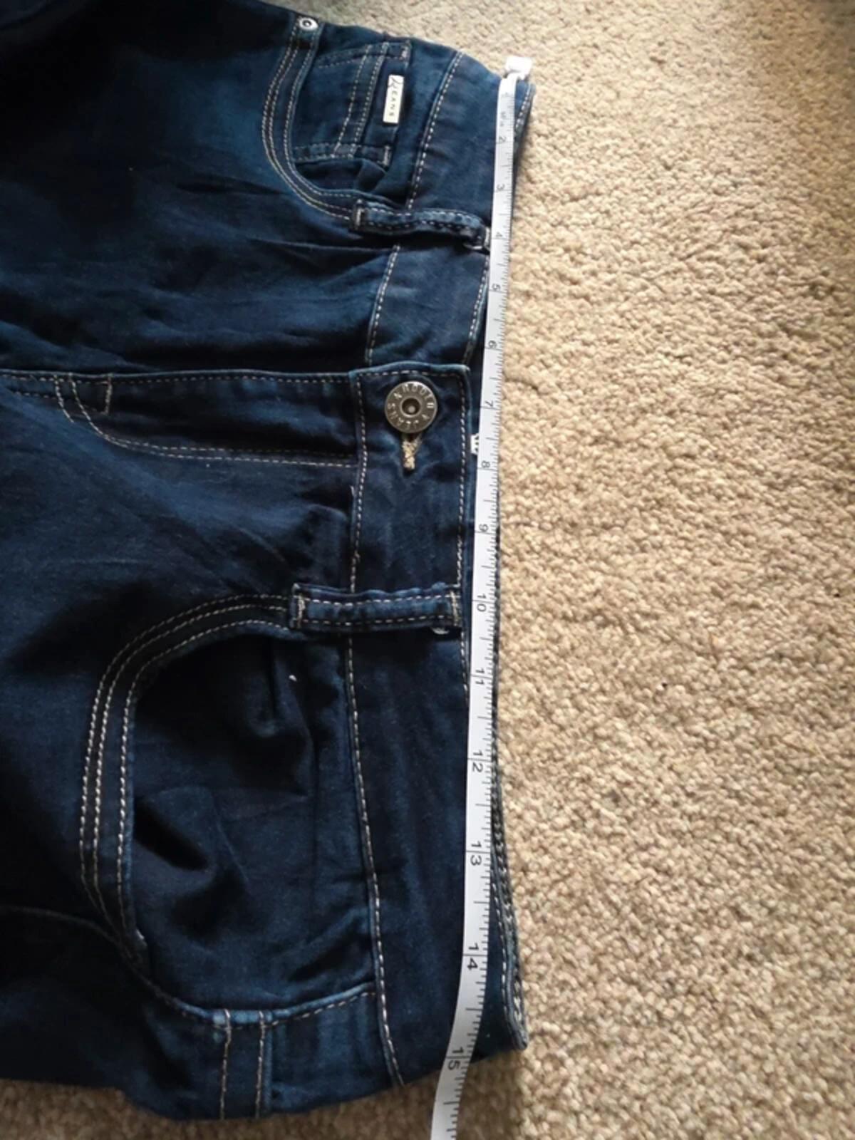Rodeo Mid Rise Straight Vintage Y2K Jeans UK Size 10 Tall