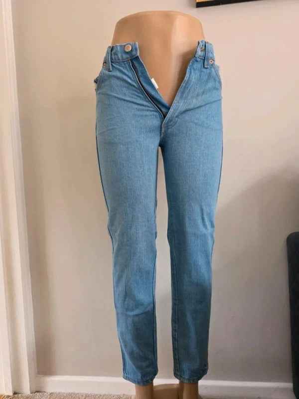 Bugle Boy High Rise Mum Vintage Y2K Jeans UK Size 6