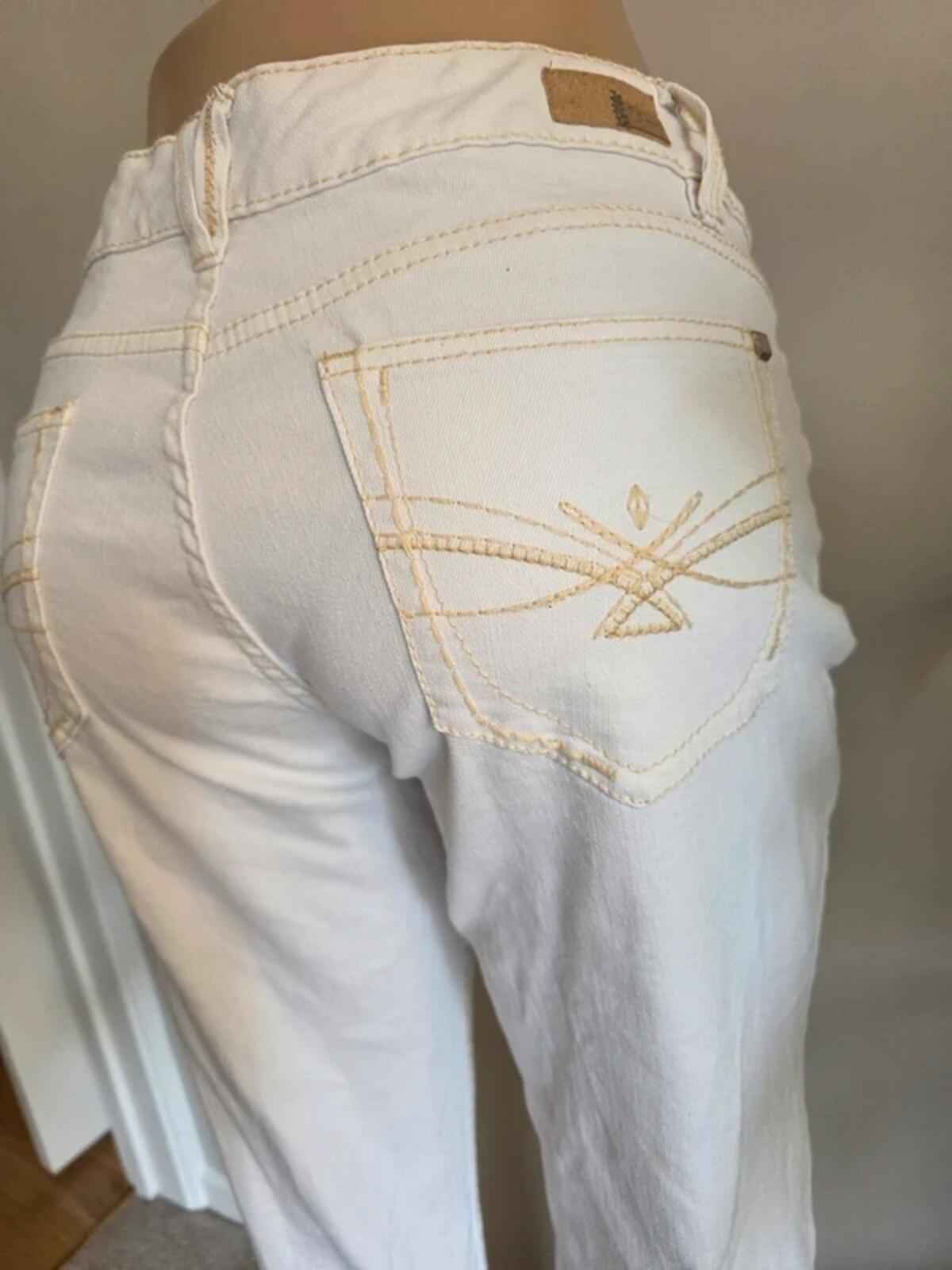 Vintage Y2K Supplies Mid Rise Straight Leg Jeans UK Size 14 Petite