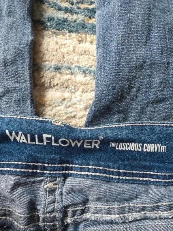 Wallflower Mid Rise Bootcut Vintage Y2K Jeans UK Size 10 Petite