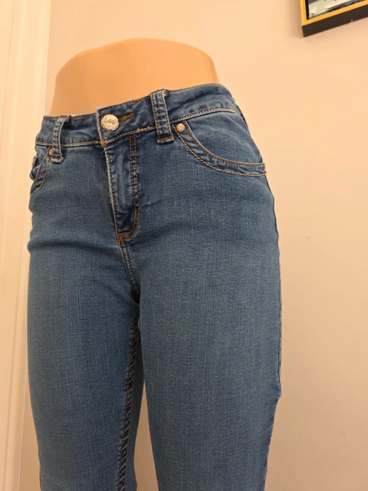 Lee Mid Rise Baby Boot Vintage Y2K Jeans UK Size 10 Petite