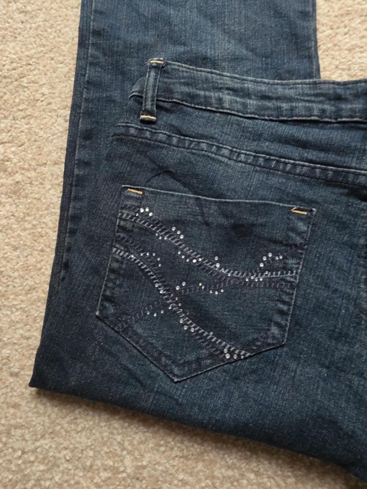 Vintage Y2K Salt Mid Rise Bootcut Jeans UK Size 12