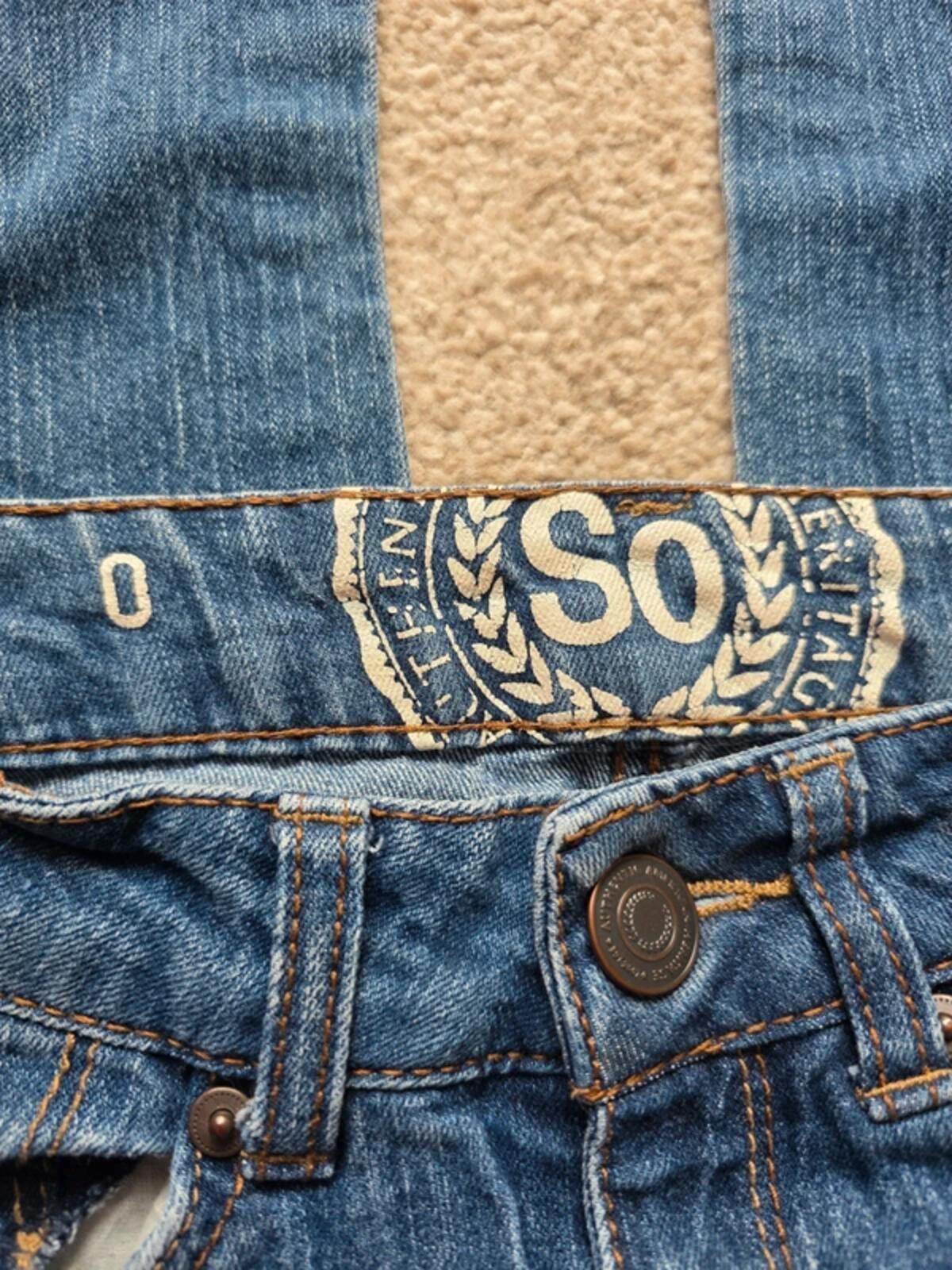 Vintage Y2K Authentic American Heritage Ultra Low Rise Bootcut Jeans UK Size 6