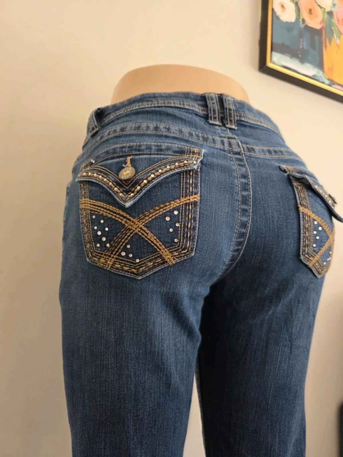 APT.9 Mid Rise Bootcut Jeans UK Size 10