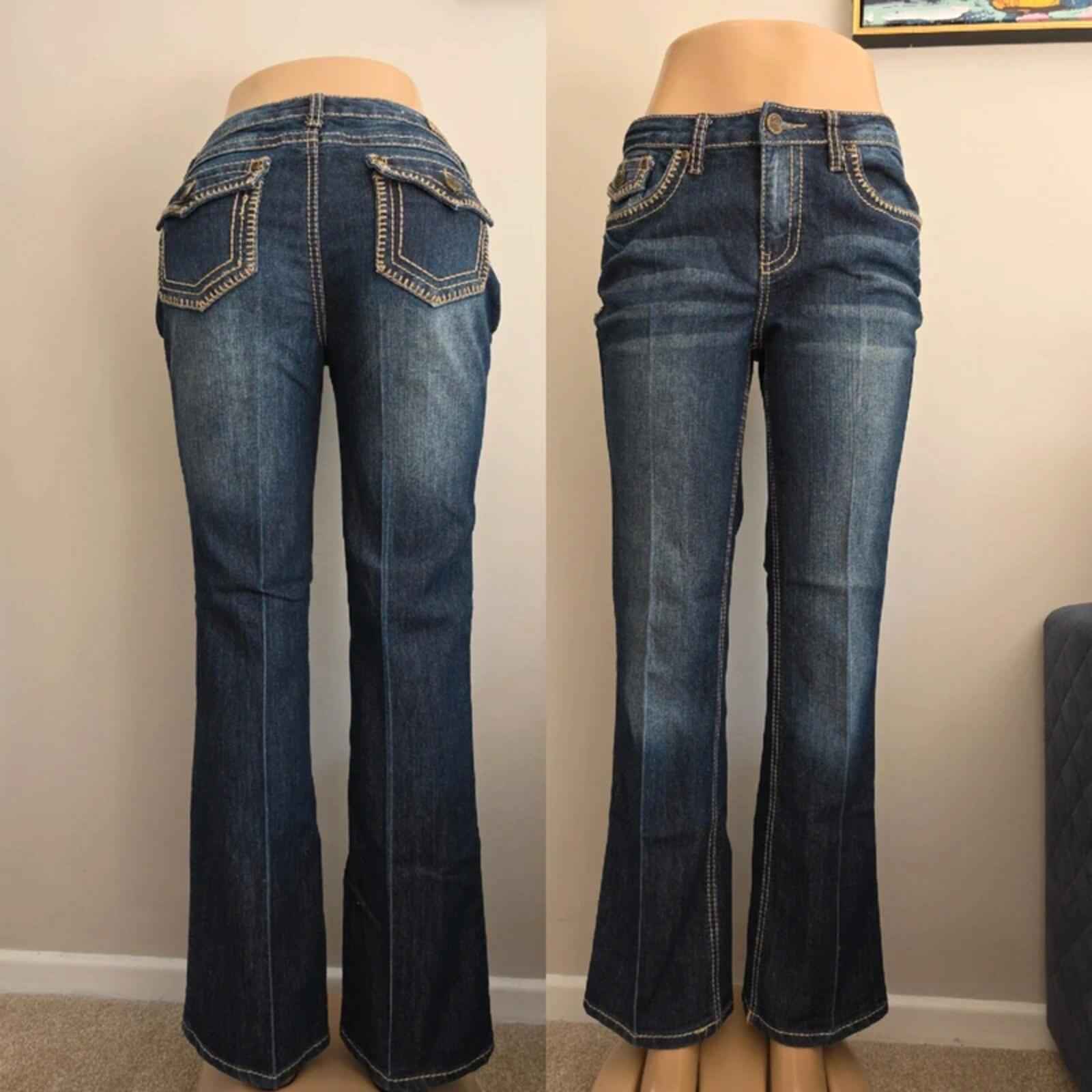 Earl Jeans Mid Rise Bootcut Jeans UK Size 10 Vintage Y2K