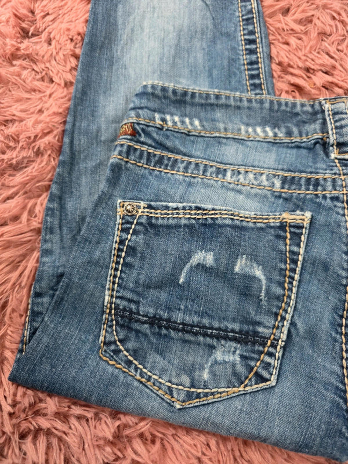 Vintage Y2K 1921 Western Glove Straight Leg Jeans UK size 10