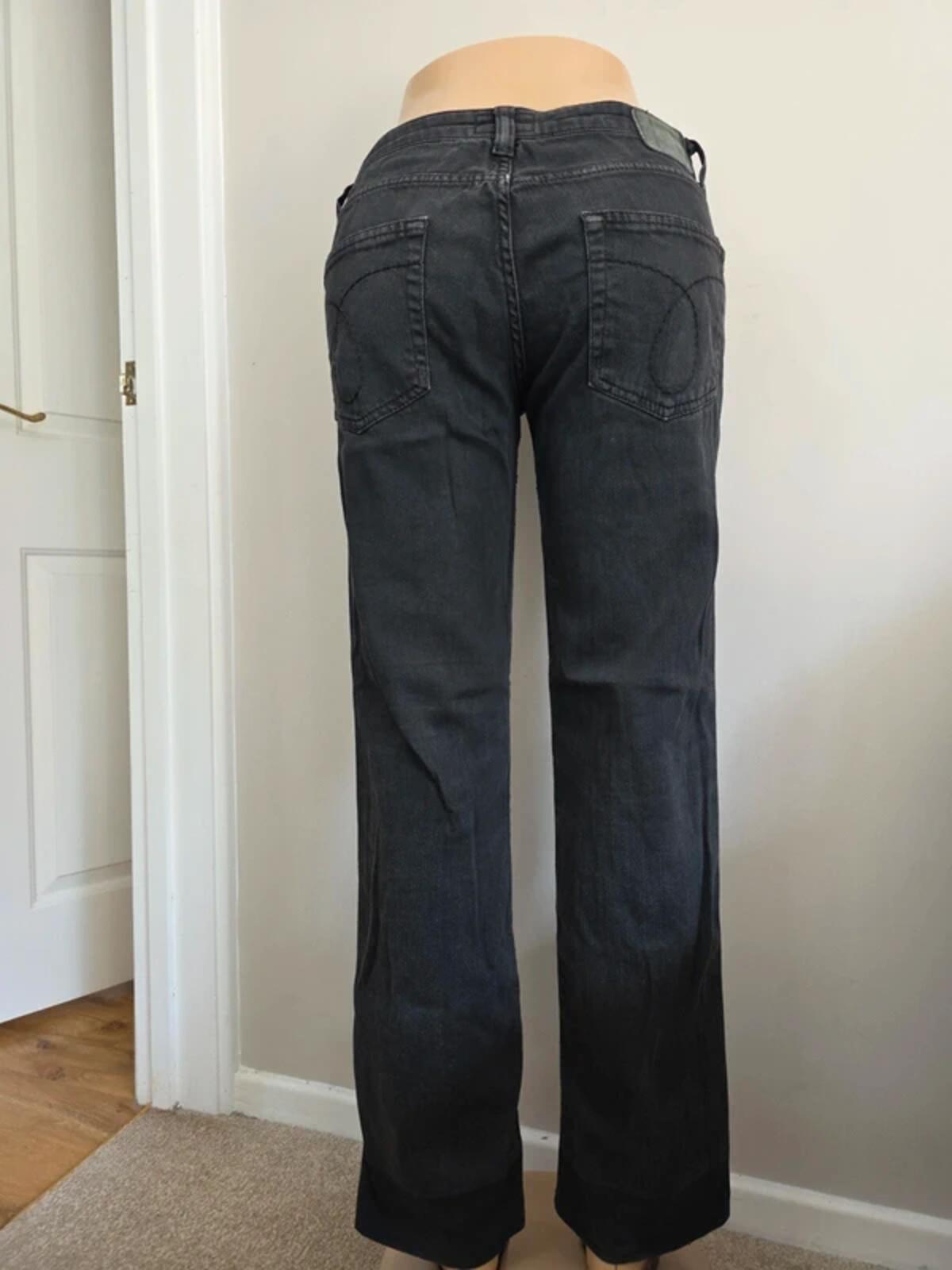 Calvin Klein Low Rise Straight Vintage Y2K Jeans UK Size 10