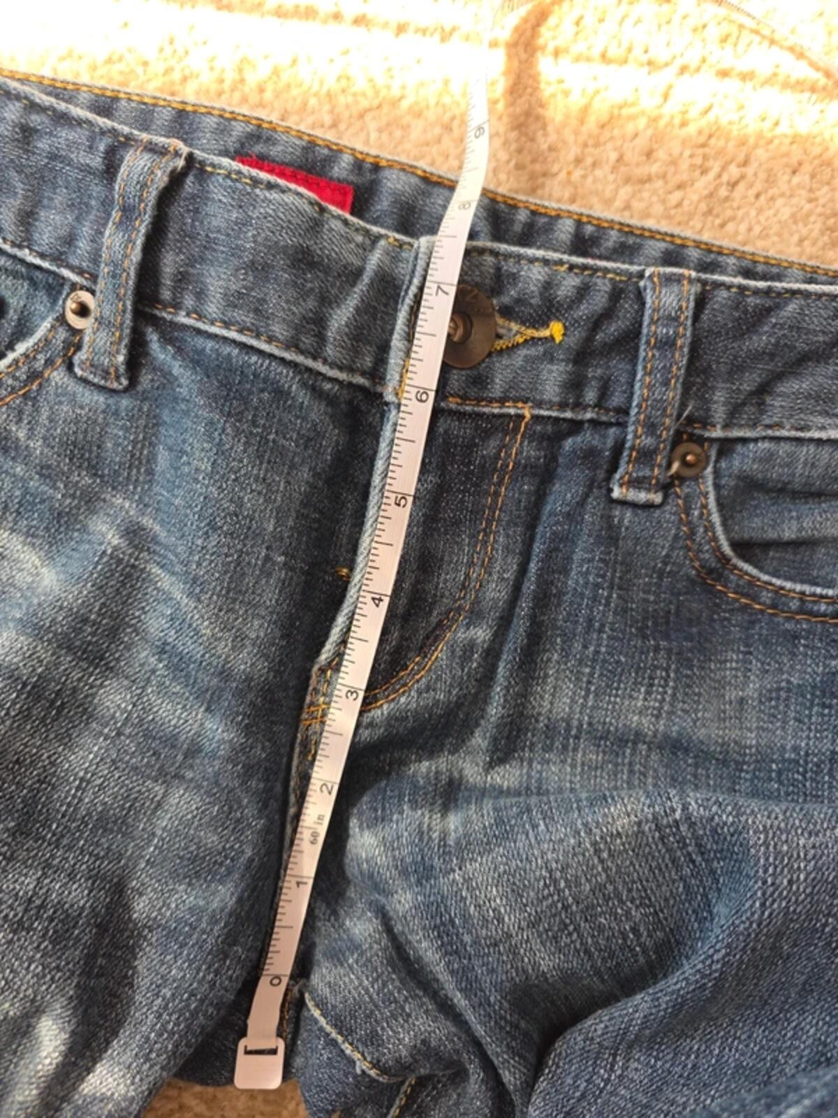 X2 Low Rise Ultra Bootcut Vintage Y2K Jeans UK Size 6 Petite