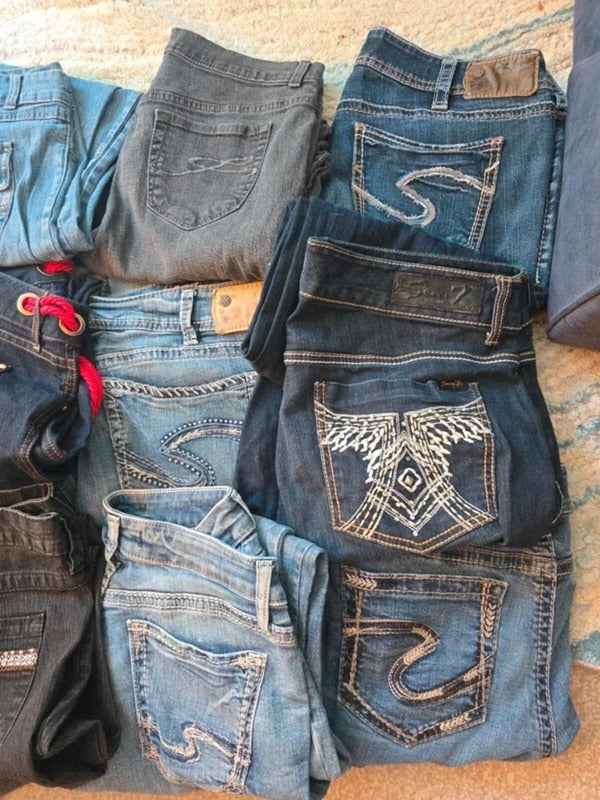 12 Piece Vintage Y2K Jeans Reseller Bundle Mixed Sizes & Styles Grade A