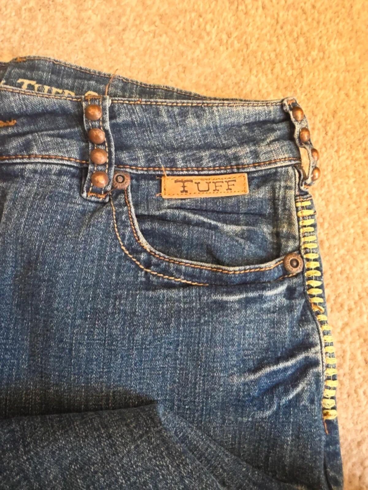 Cowgirl Tuff Co. Low Rise Bootcut Vintage Y2K Jeans UK Size 10