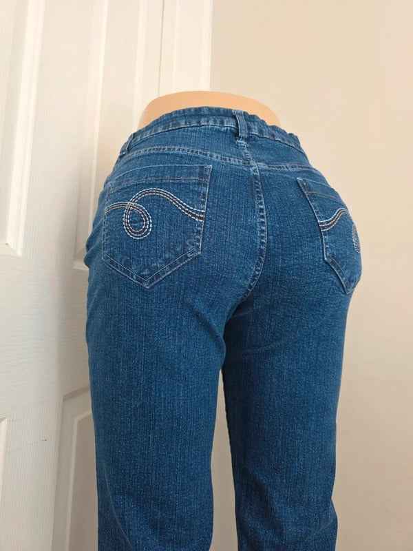 Kim Rogers Mid Rise Bootcut Vintage Y2K Jeans UK Size 8