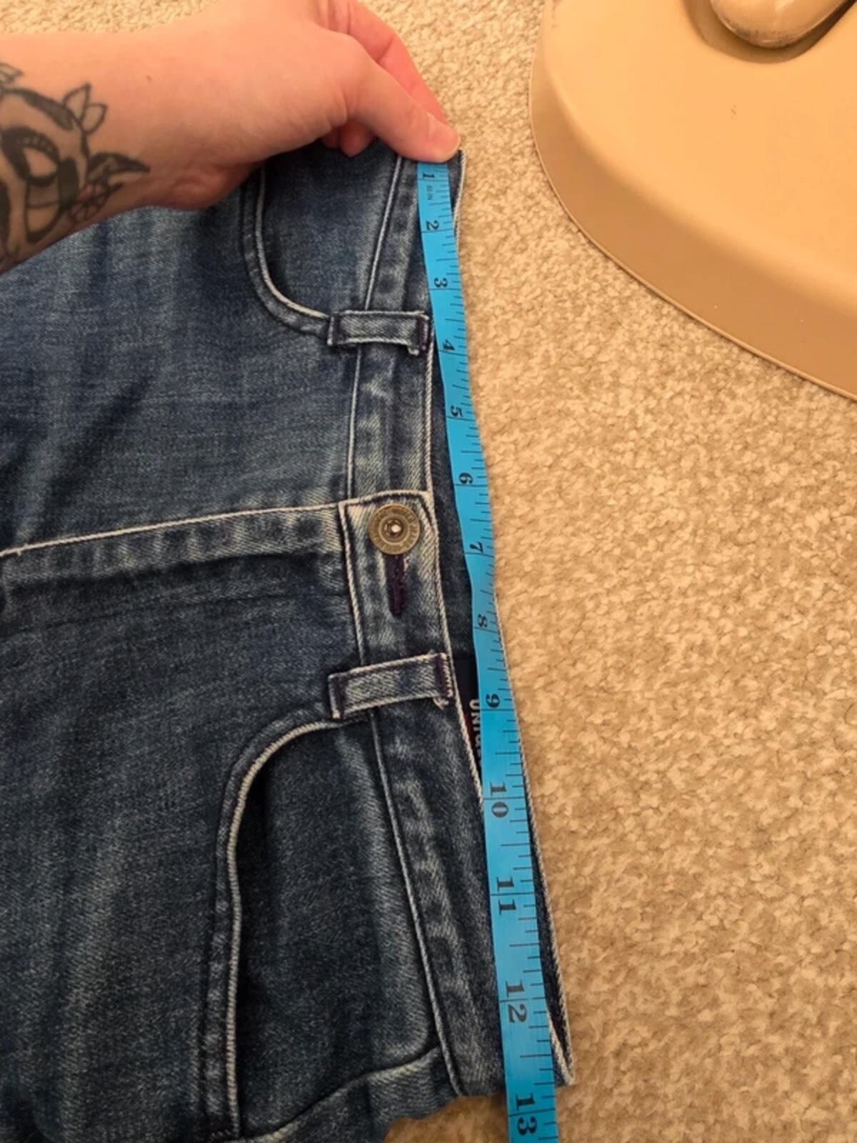 Uniqlo Mid Rise Capri Jeans UK Size 4