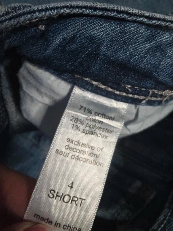 Maurices Low Rise Bootcut Vintage Y2K Jeans UK Size 8 Petite