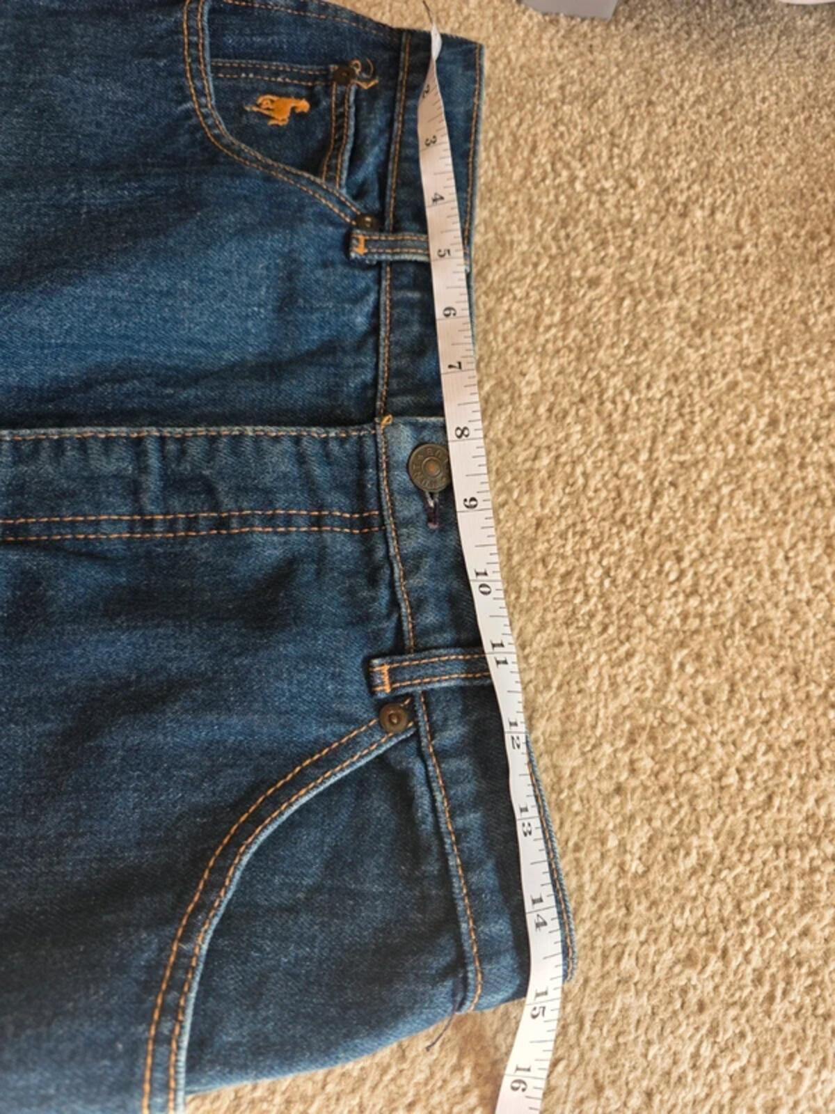 Vintage Y2K Hunt Club High Rise Wide Leg Jeans UK Size 10