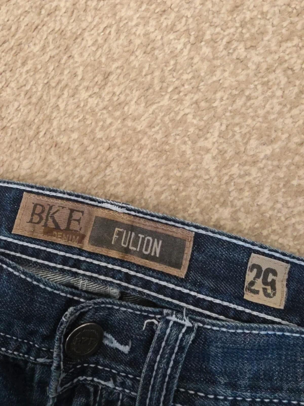 BKE Mid Rise Bootcut Vintage Y2K Jeans UK Size 8/10 Petite