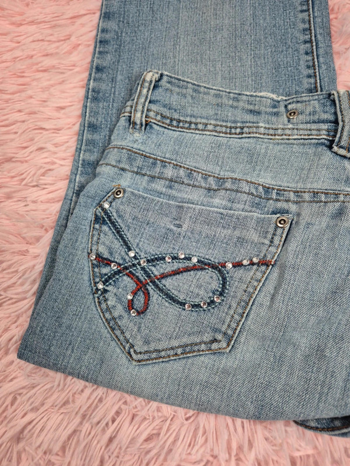 Vintage Y2K Denimwear Mid Rise Bootcut Jeans UK size 12
