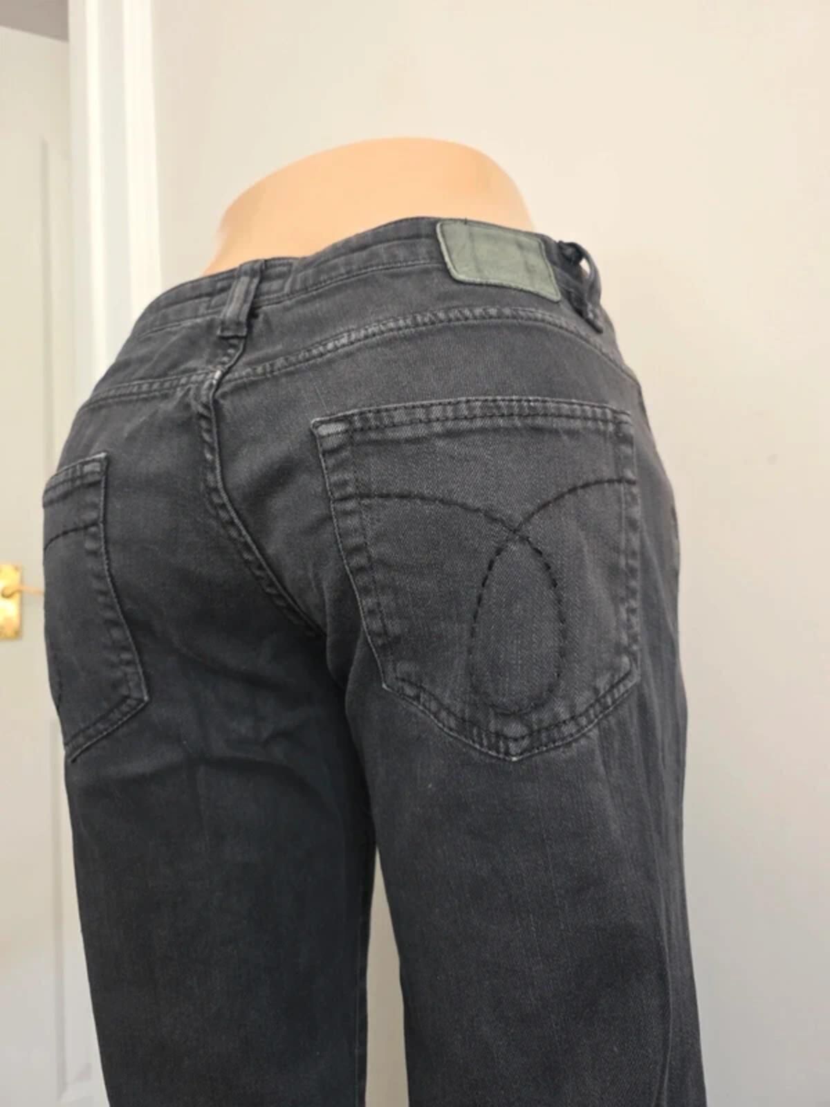 Calvin Klein Low Rise Straight Vintage Y2K Jeans UK Size 10