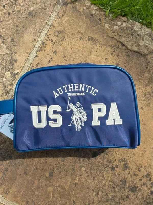 U.S. Polo Assn. Kinston Navy Wash Bag Toiletry Bag BNWT