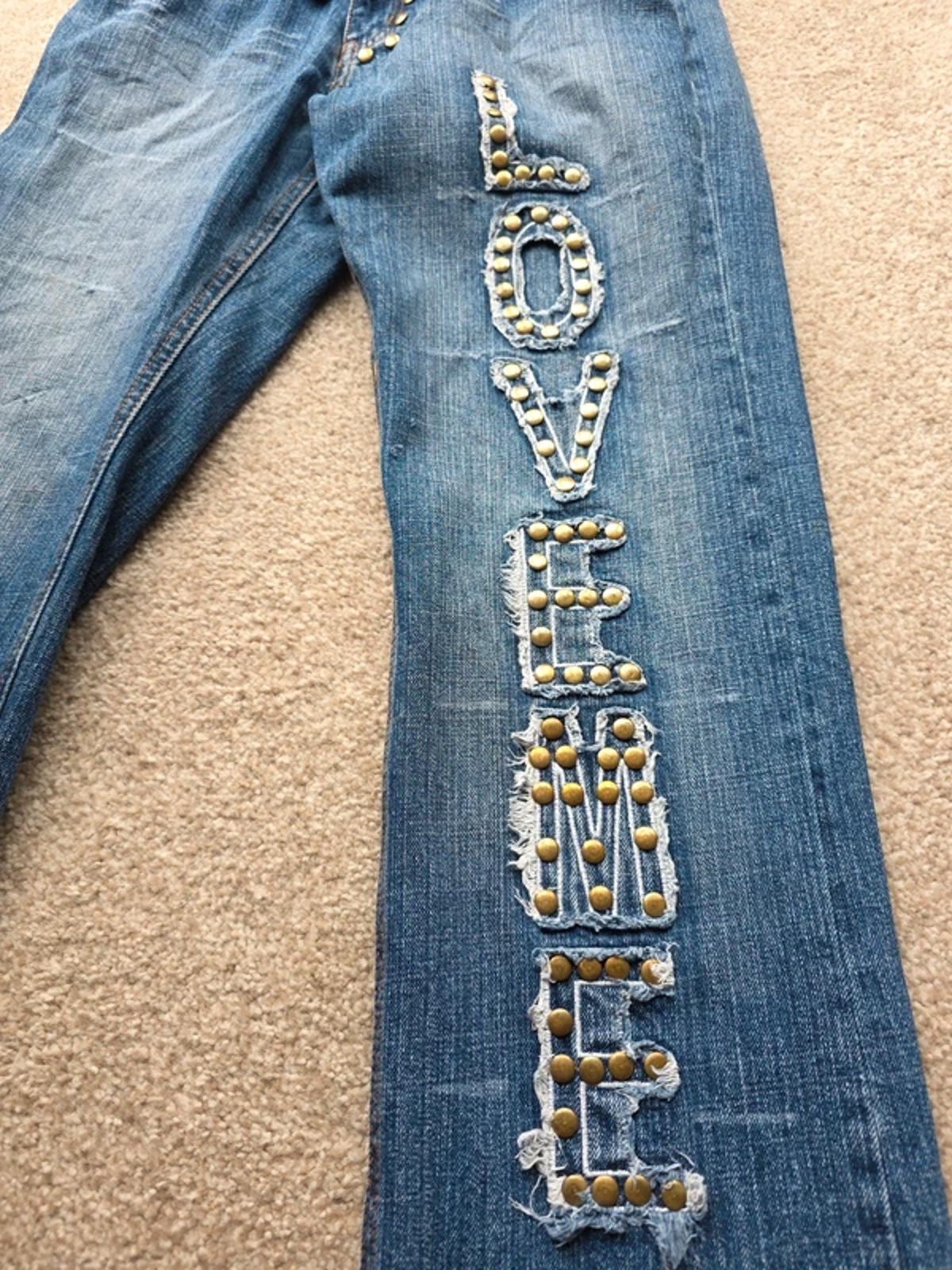 Y2K La Virtu Mid Rise Bootcut Jeans UK Size 10 Tall