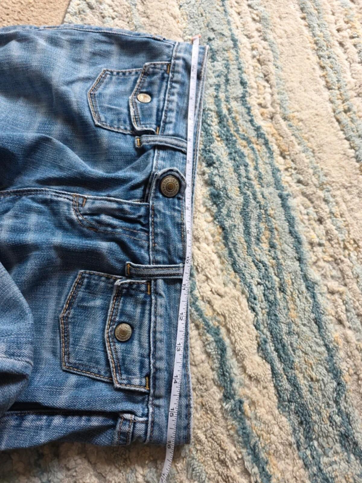 Gap Ultra Low Rise Blingy Bootcut Vintage Y2K Jeans UK Size 8 Tall