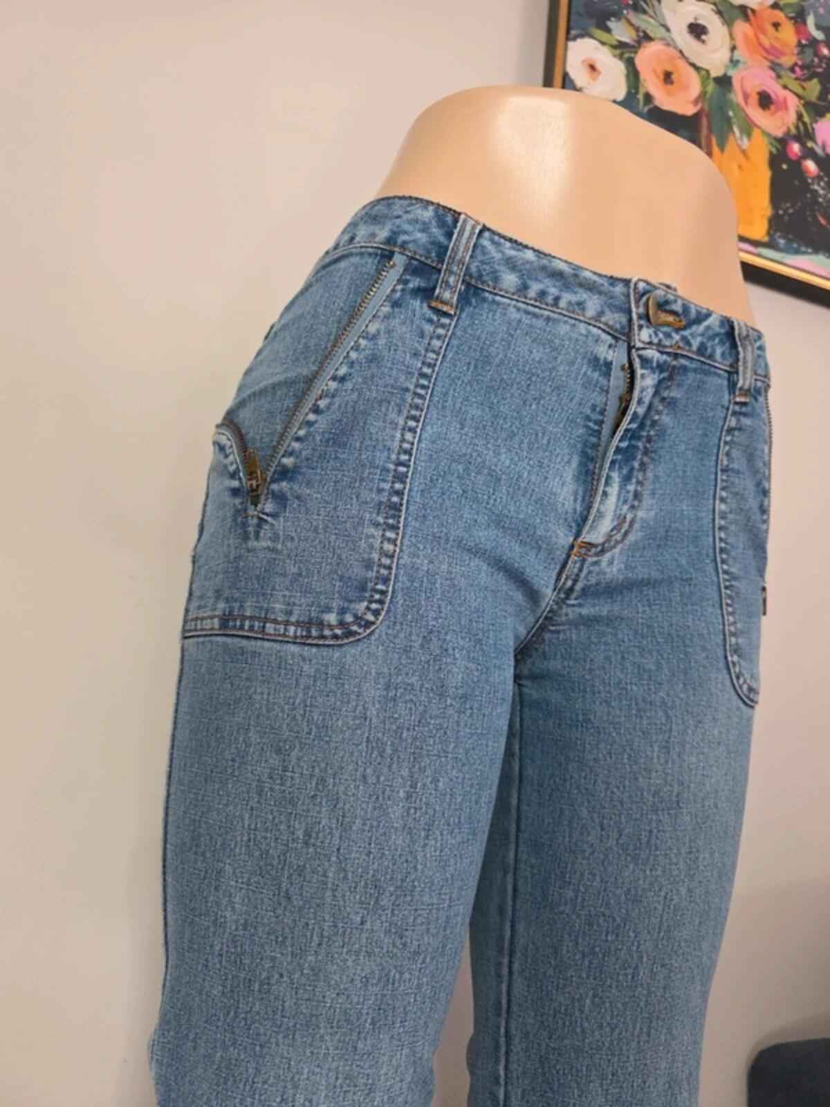 Capucino Mid Rise Flared Jeans UK Size 6/8 Petite