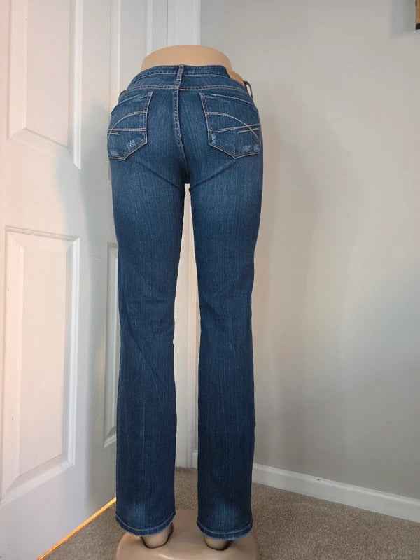 Aeropostale Low Rise Straight Vintage Y2K Jeans UK Size 8