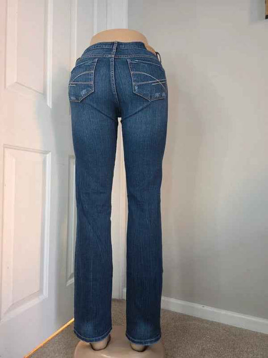 Aeropostale Low Rise Straight Vintage Y2K Jeans UK Size 8