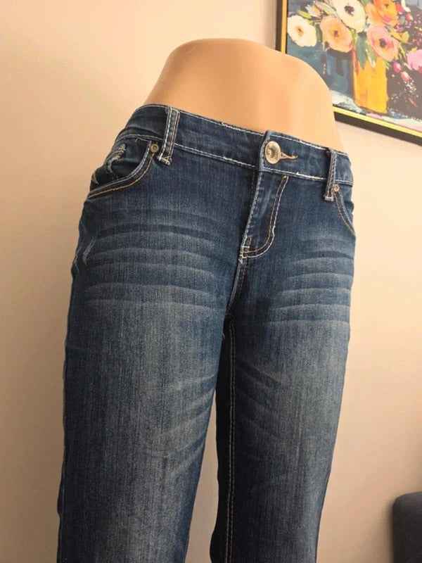 Vanity Low Rise Bootcut Vintage Y2K Jeans UK Size 8/10 Tall