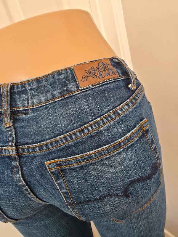 American Rag Low Rise Bootcut Vintage Y2K Jeans UK Size 8 Petite