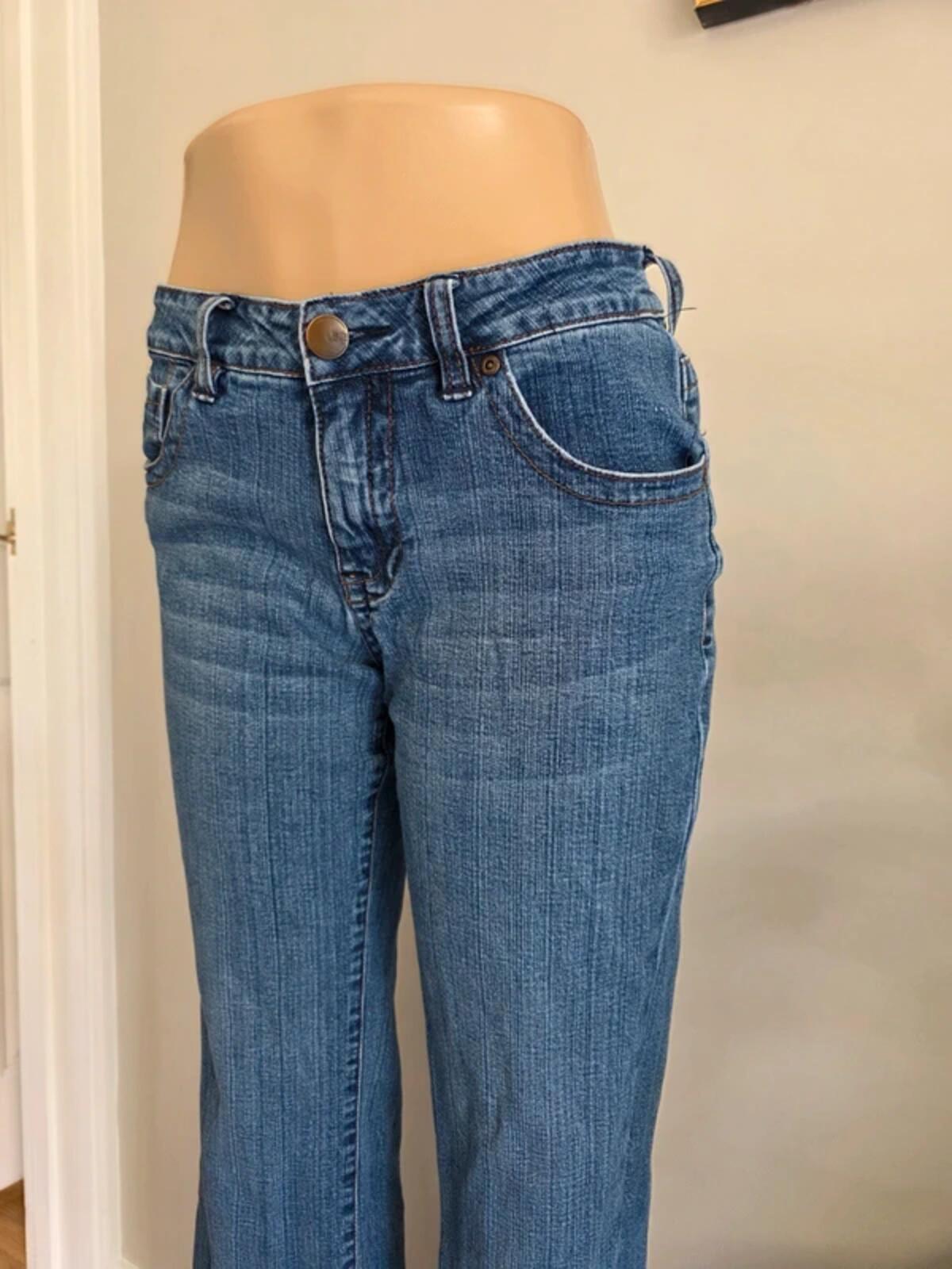 Vintage Y2K Jag Mid Rise Bootcut Jeans UK Size 10