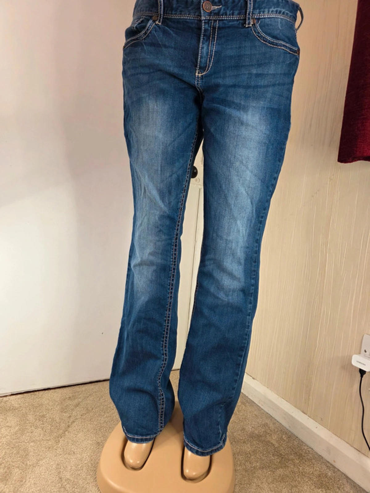 Vintage Y2K Maurice’s Mid Rise Bootcut Jeans UK Size 16