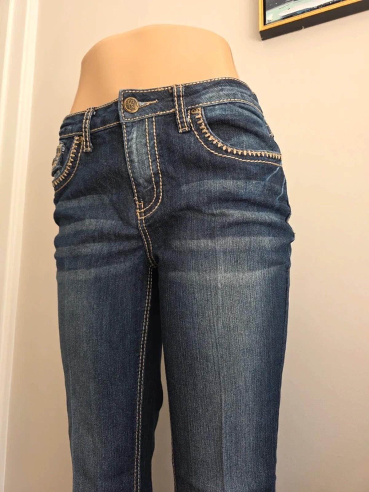 Earl Jeans Mid Rise Bootcut Jeans UK Size 10 Vintage Y2K