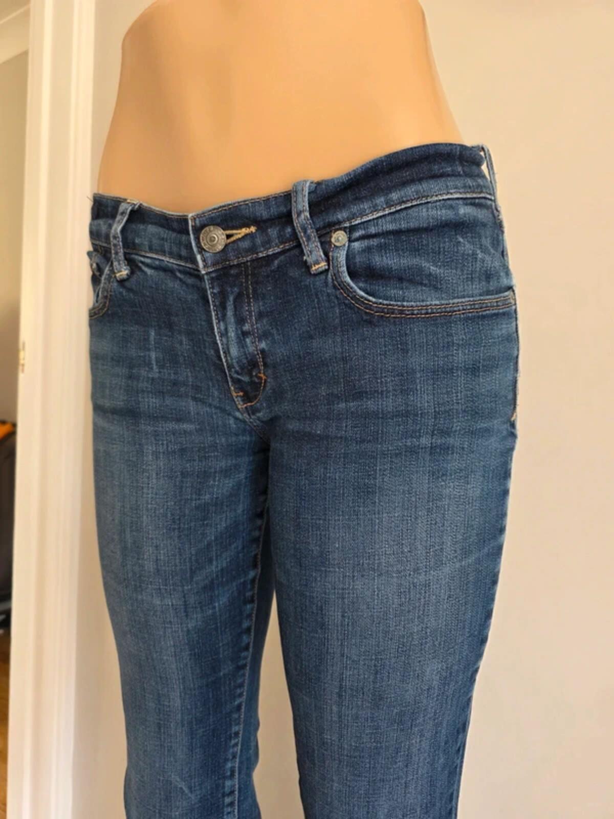 Vintage Y2K Abercrombie & Fitch ultra low rise bootcut jeans UK 8