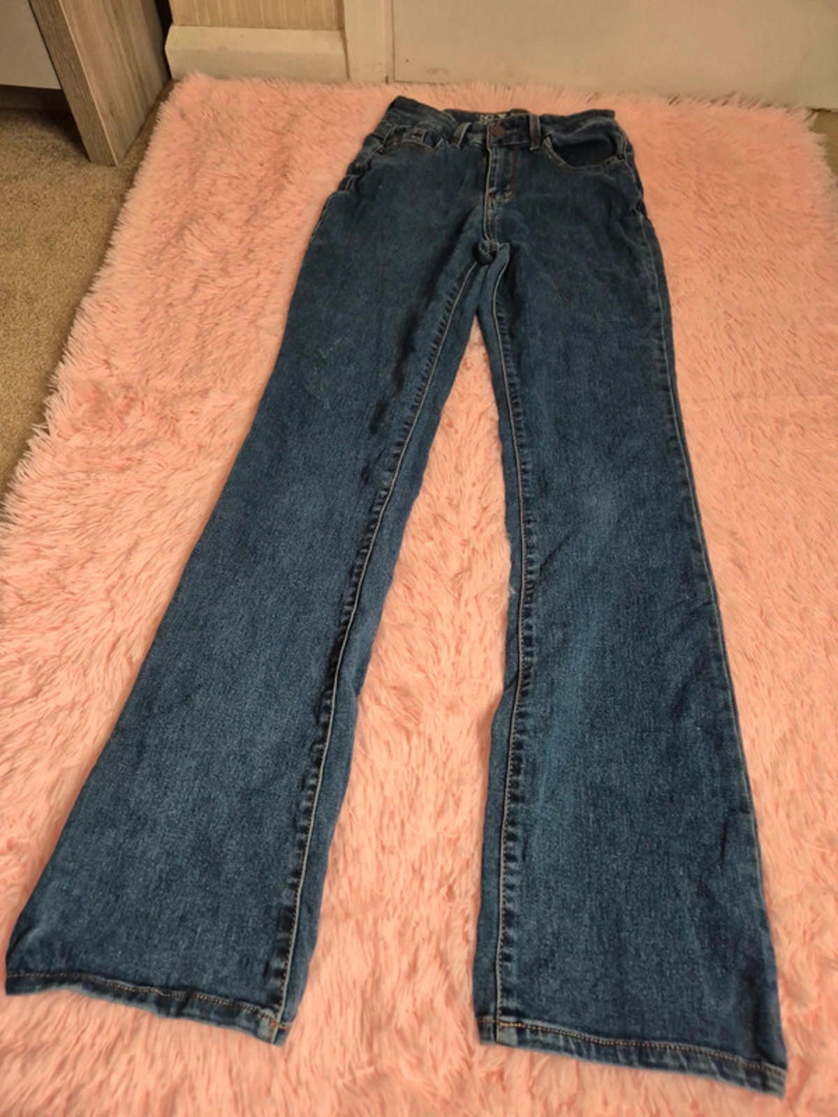 Vintage Y2K NoBo Stretch Bootcut Jeans UK 4