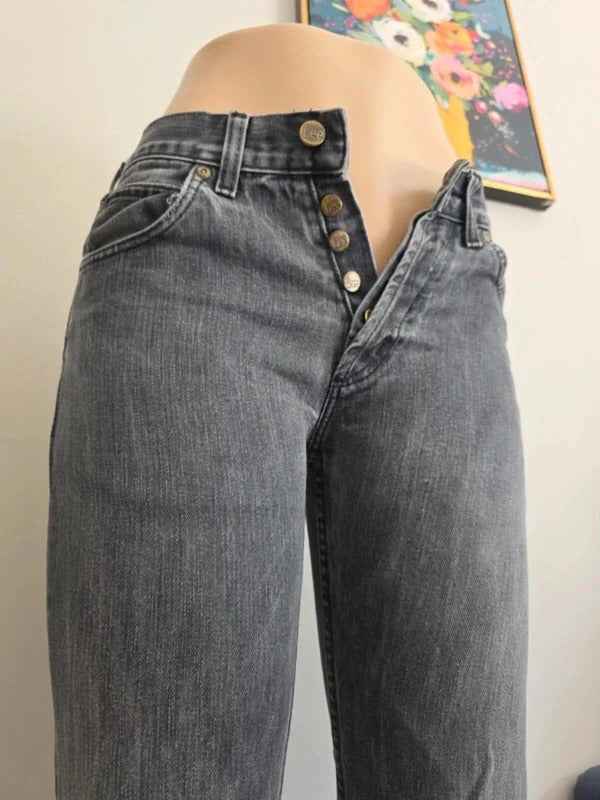 Lee Mid Rise Bootcut Vintage Y2K Jeans UK Size 6/8