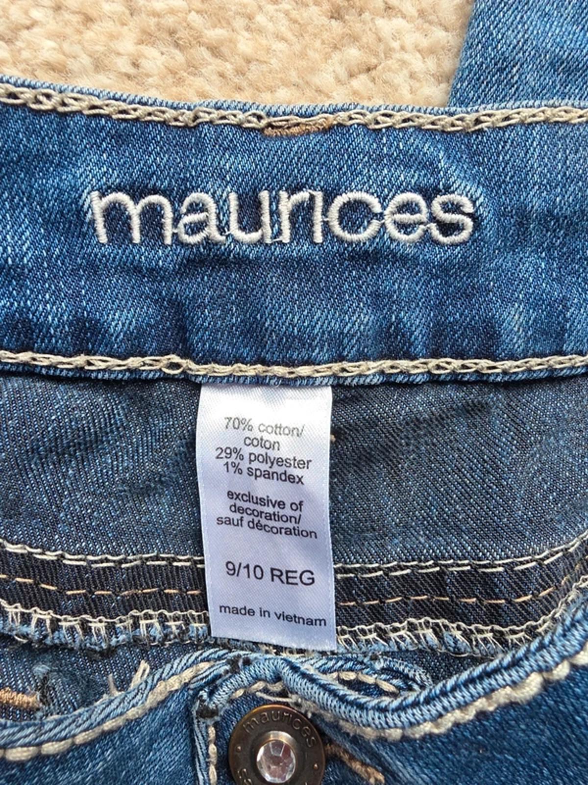 Vintage Y2K Maurices Mid Rise Bootcut Jeans UK Size 12