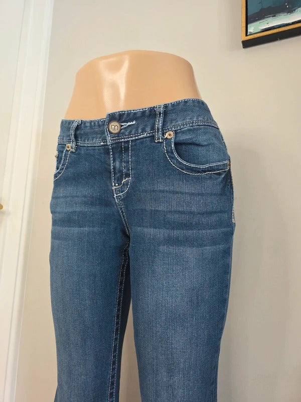 Maurices Mid Rise Bootcut Vintage Y2K Jeans UK Size 6/8