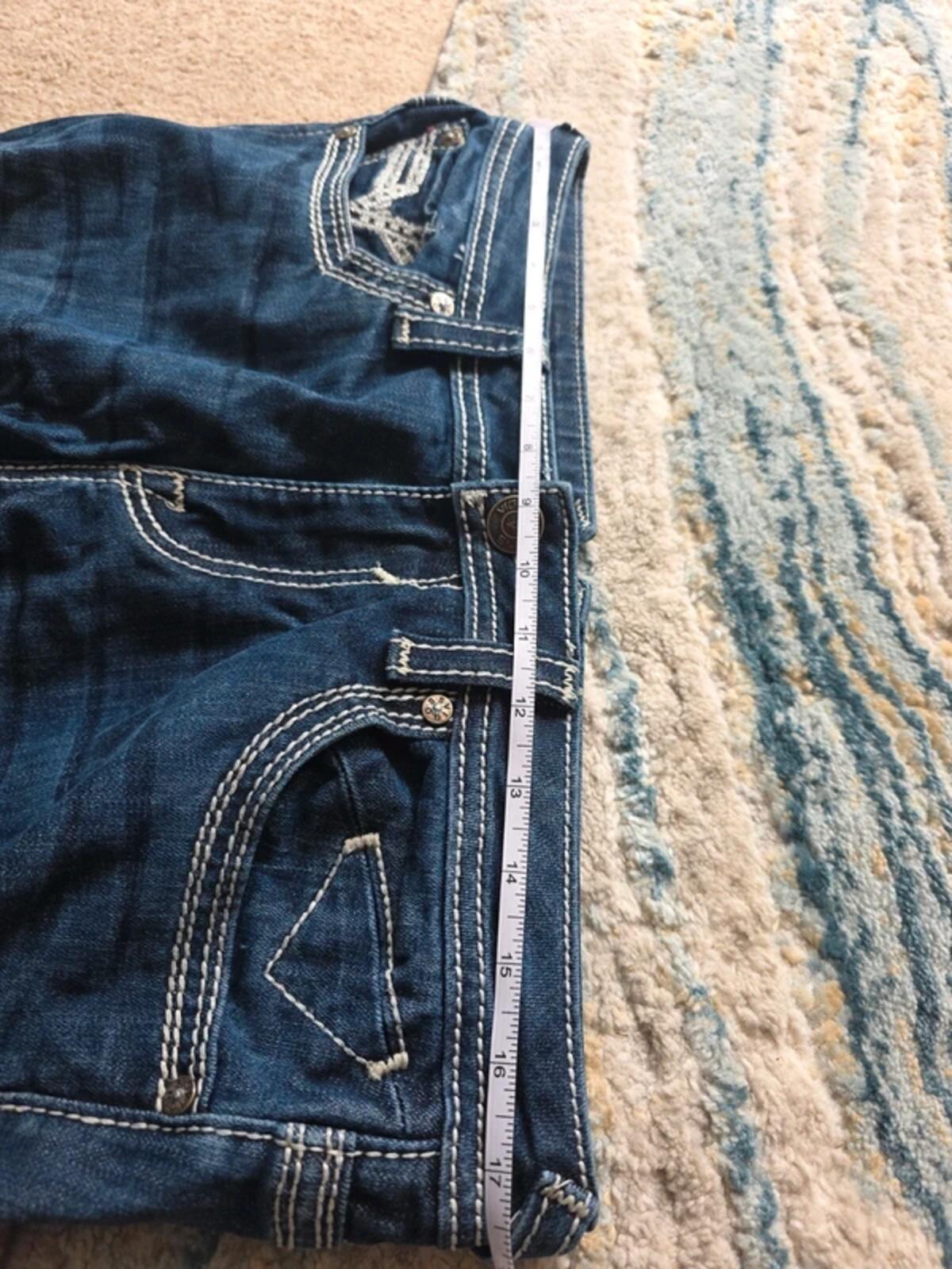 Vigoss Mid Rise Skinny Vintage Y2K Jeans UK Size 12 Petite