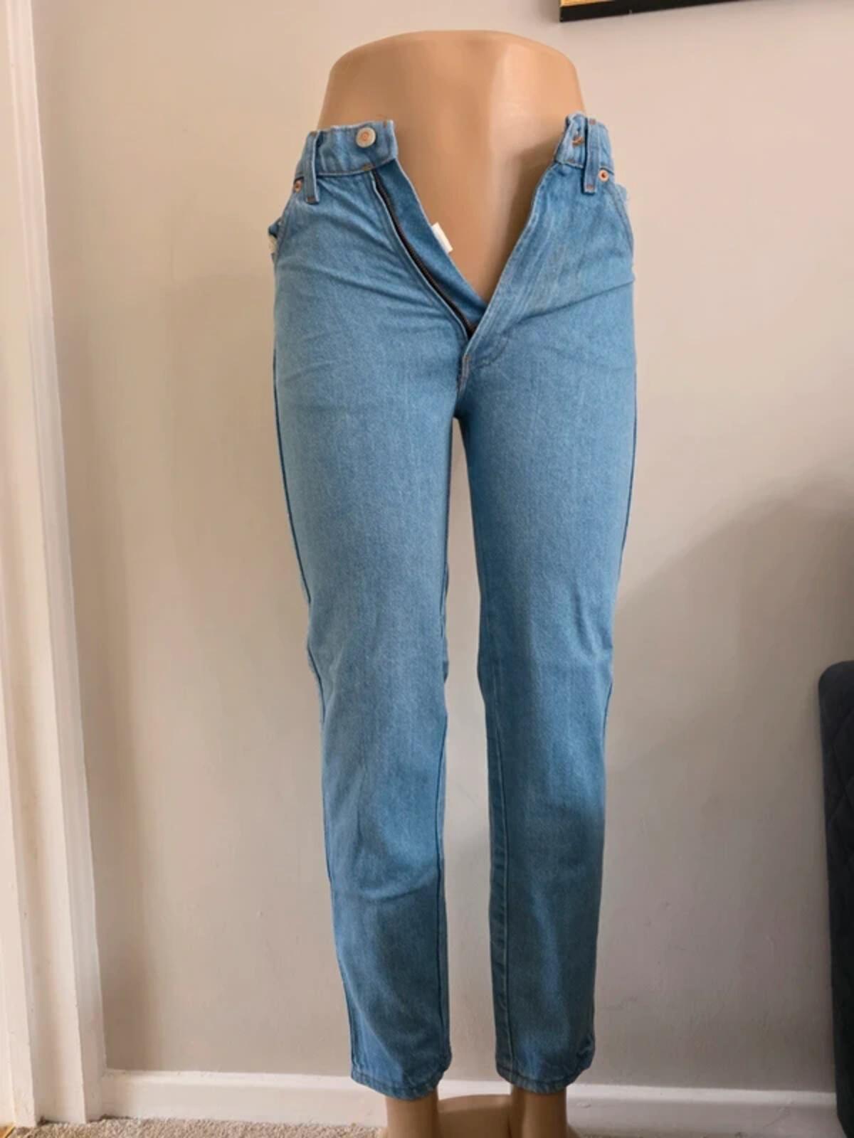 Bugle Boy High Rise Mum Vintage Y2K Jeans UK Size 6