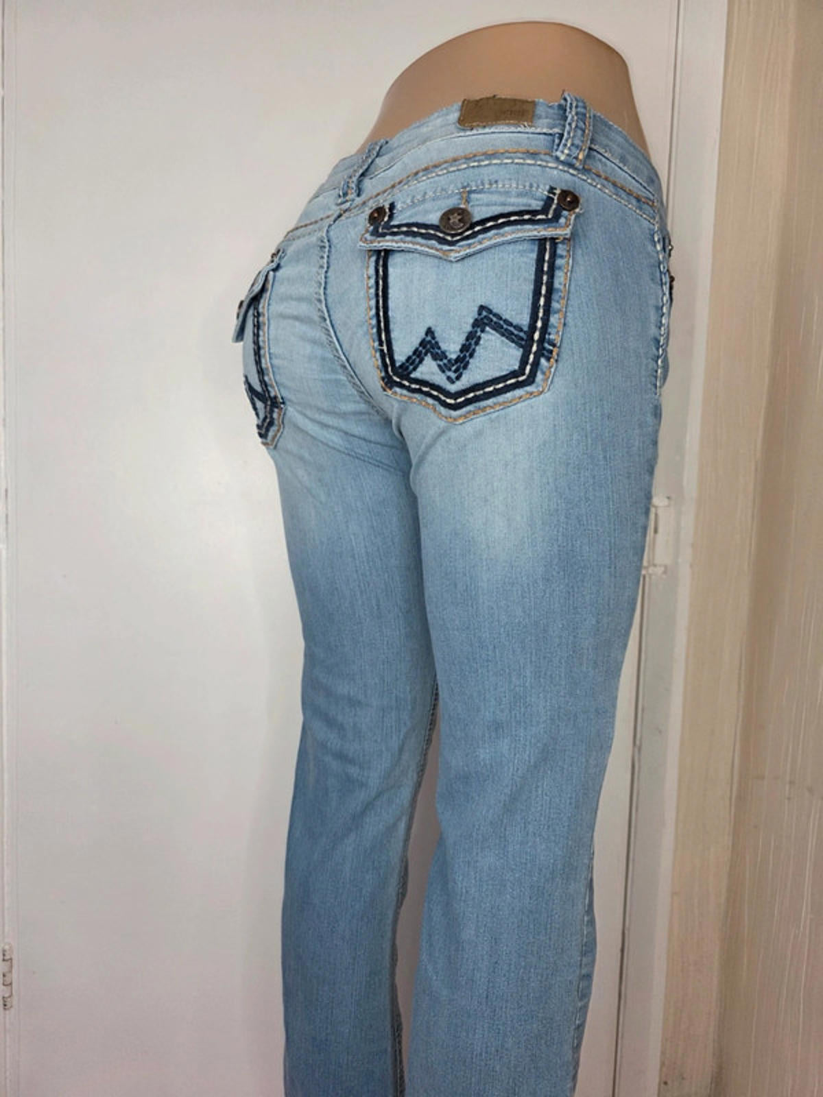 Y2K YMI Low Rise Bootcut Jeans UK Size 10